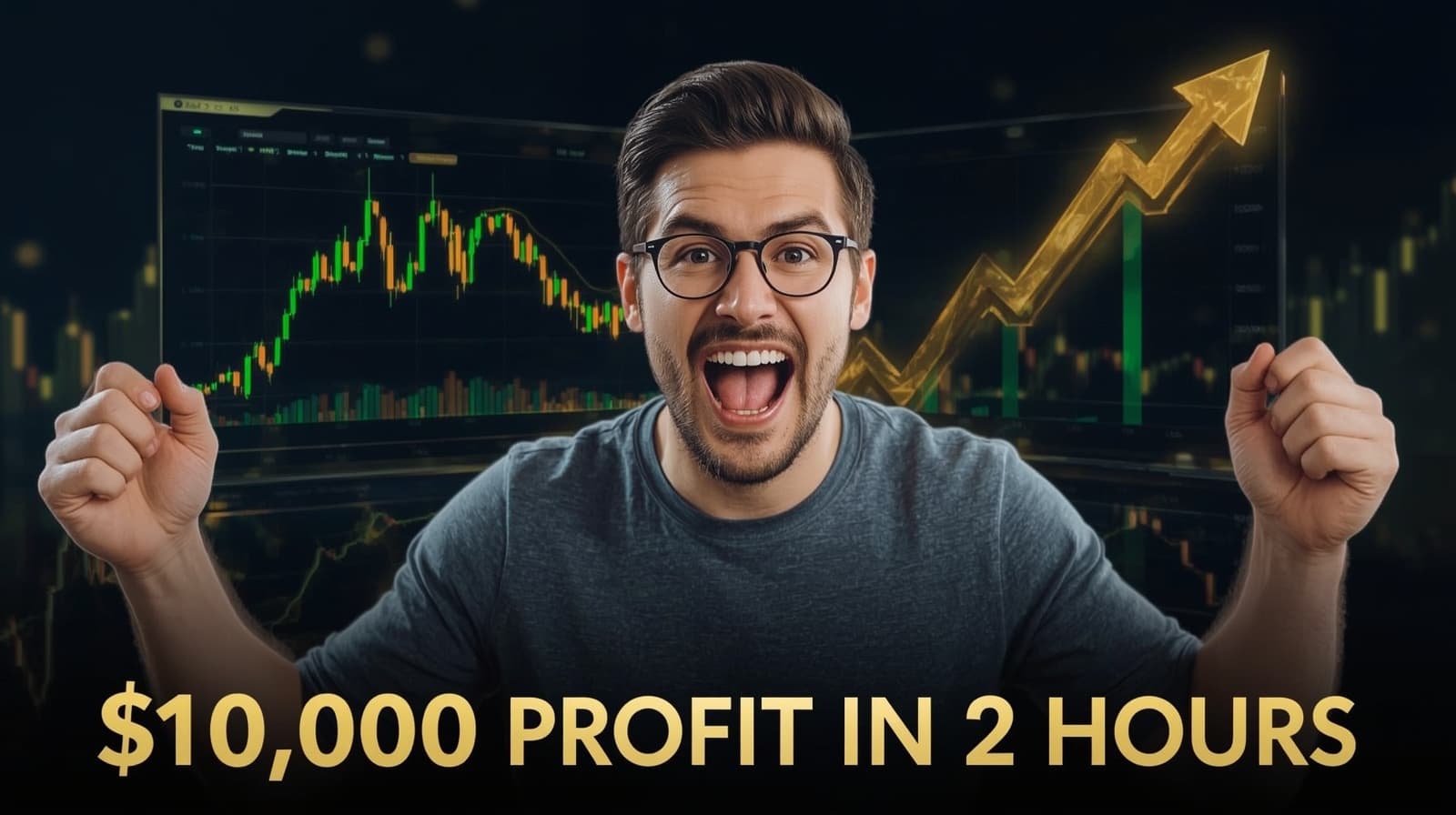 How I Turned $10,000 Into $20,000 in 2 Hours Trading Gold With SmartT AI Copy Trading