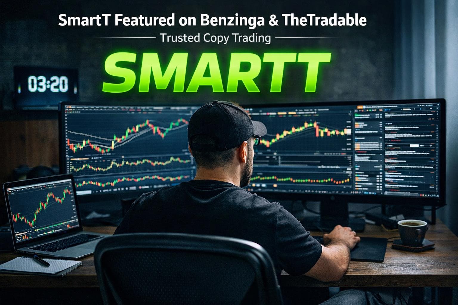 SmartT Featured on Benzinga & TheTradable – Trusted Copy Trading