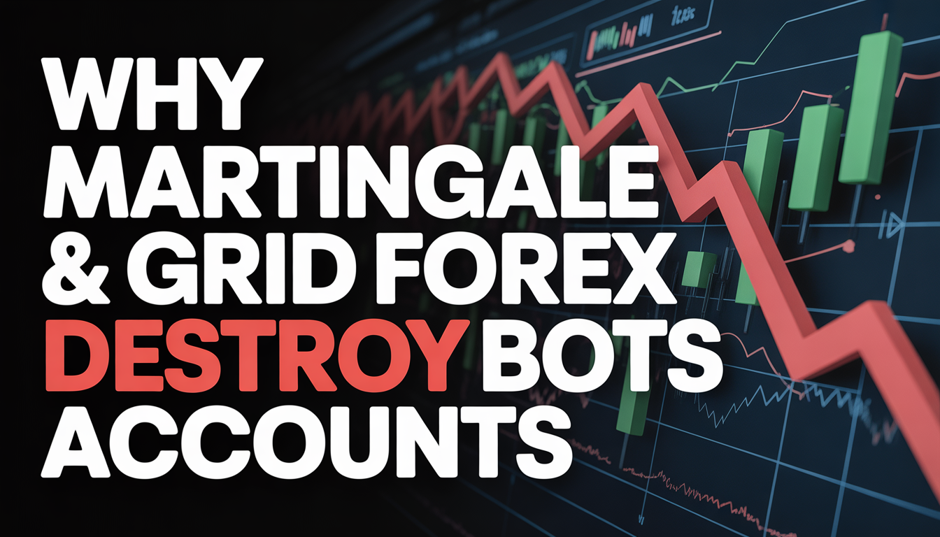 Why Martingale & Grid Forex Bots Destroy Accounts (Hidden Risk Exposed)