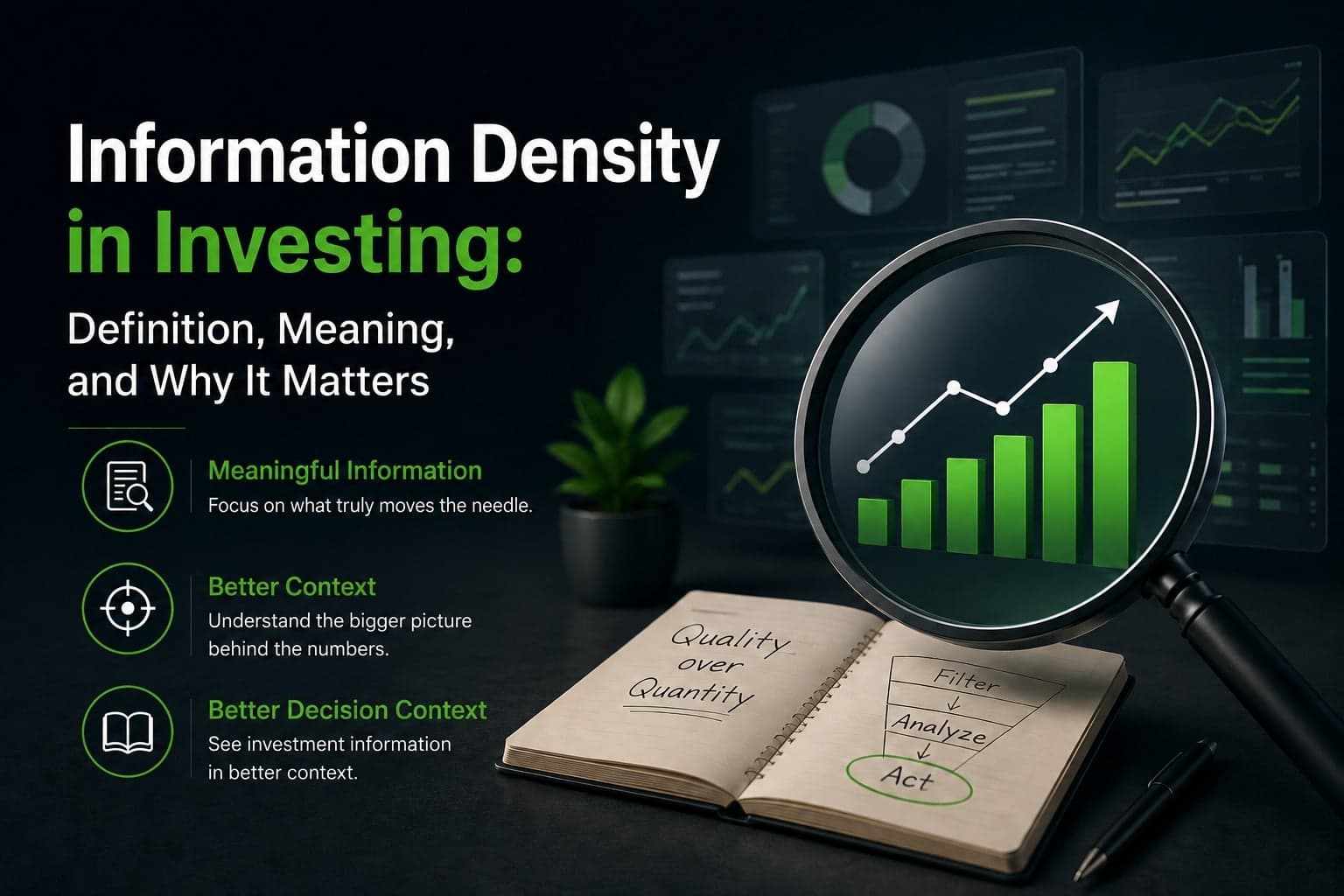 Information Density in Investing: Definition, Meaning, and Why It Matters