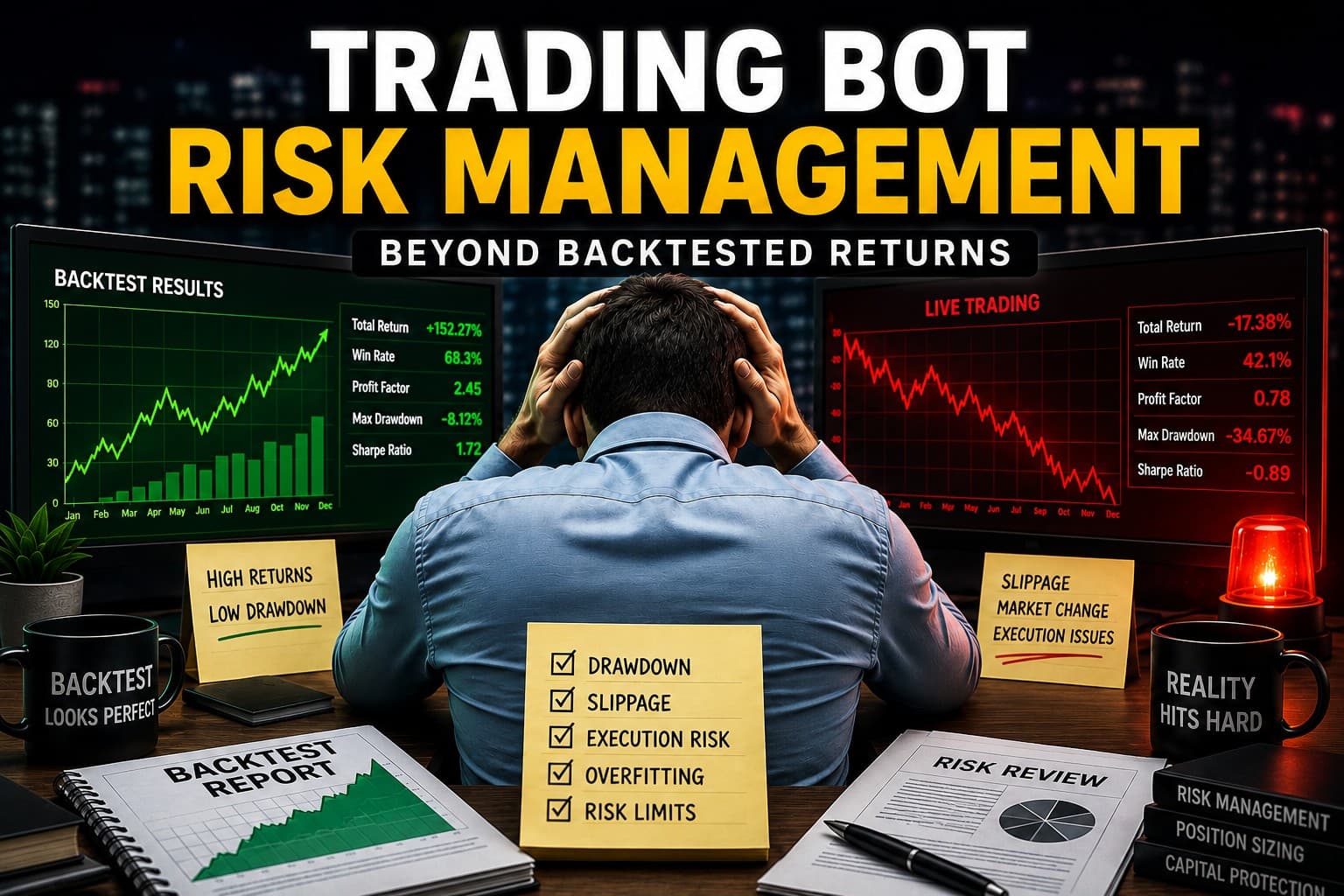 Trading Bot Risk Management: Beyond Backtested Returns